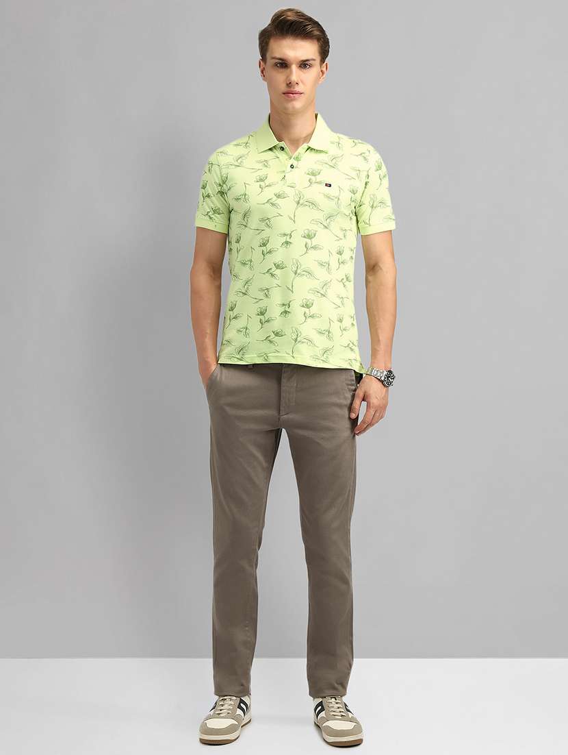 men printetd short sleeves polo t-shirt - 21844729 -  Standard Image - 4