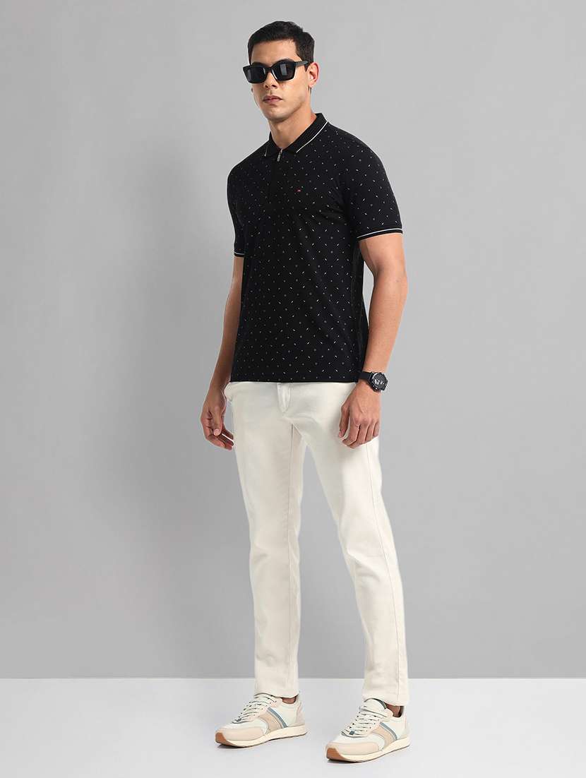 men printetd short sleeves polo t-shirt - 21844732 - Standard Image - 4