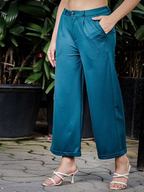 women solid low rise culottes  - 21845462 -  Standard Image - 0