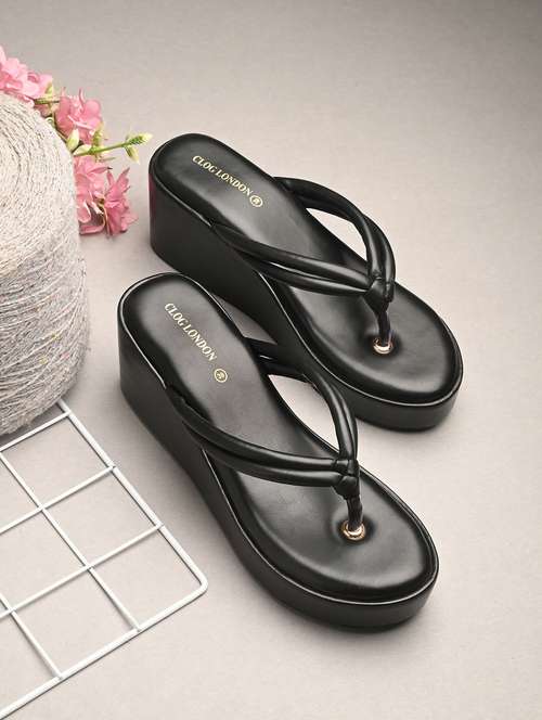 women black toe separator wedge - 21845498 - Standard Image - 0
