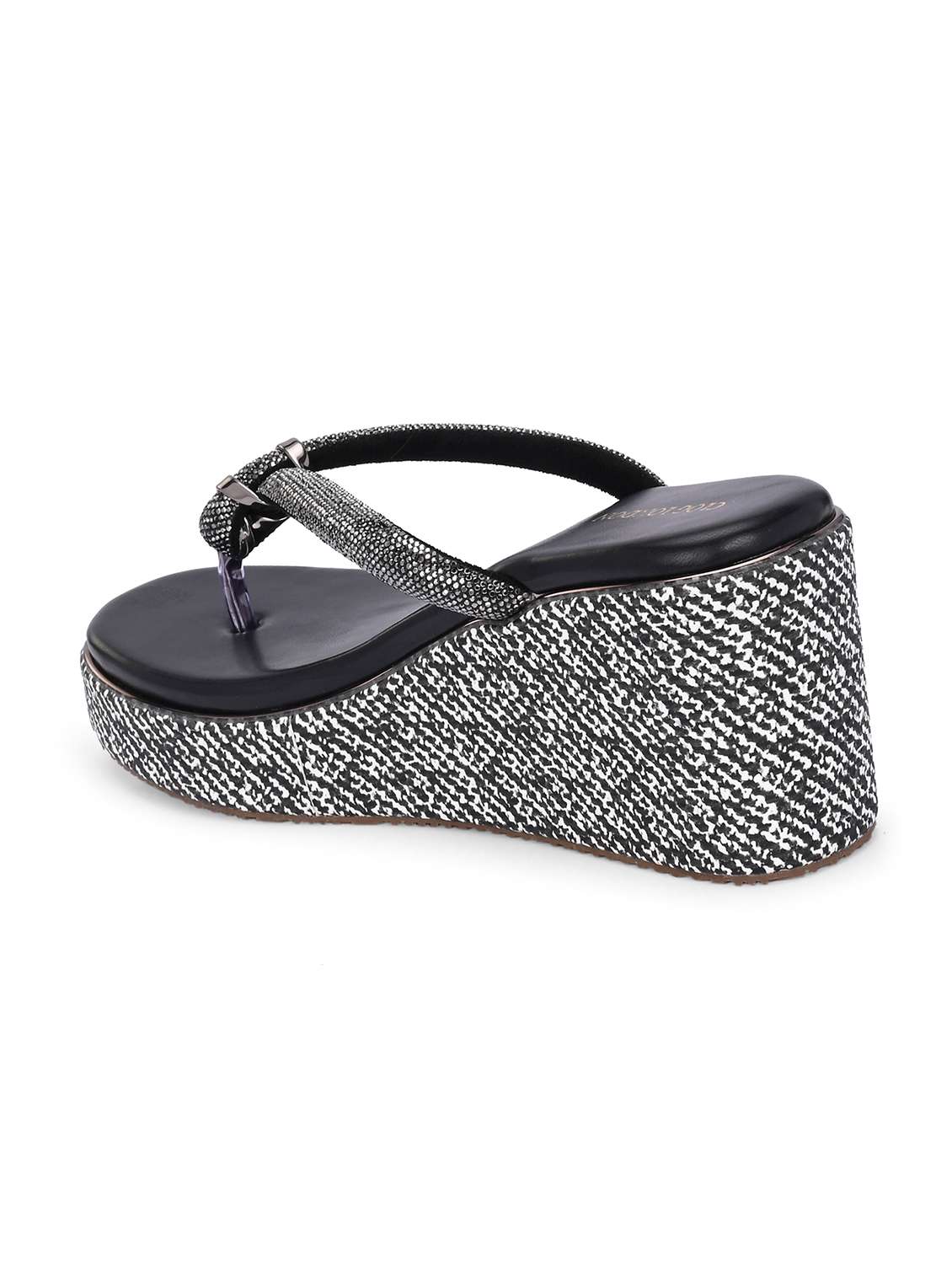 women black toe separator wedge - 21845502 -  Standard Image - 4