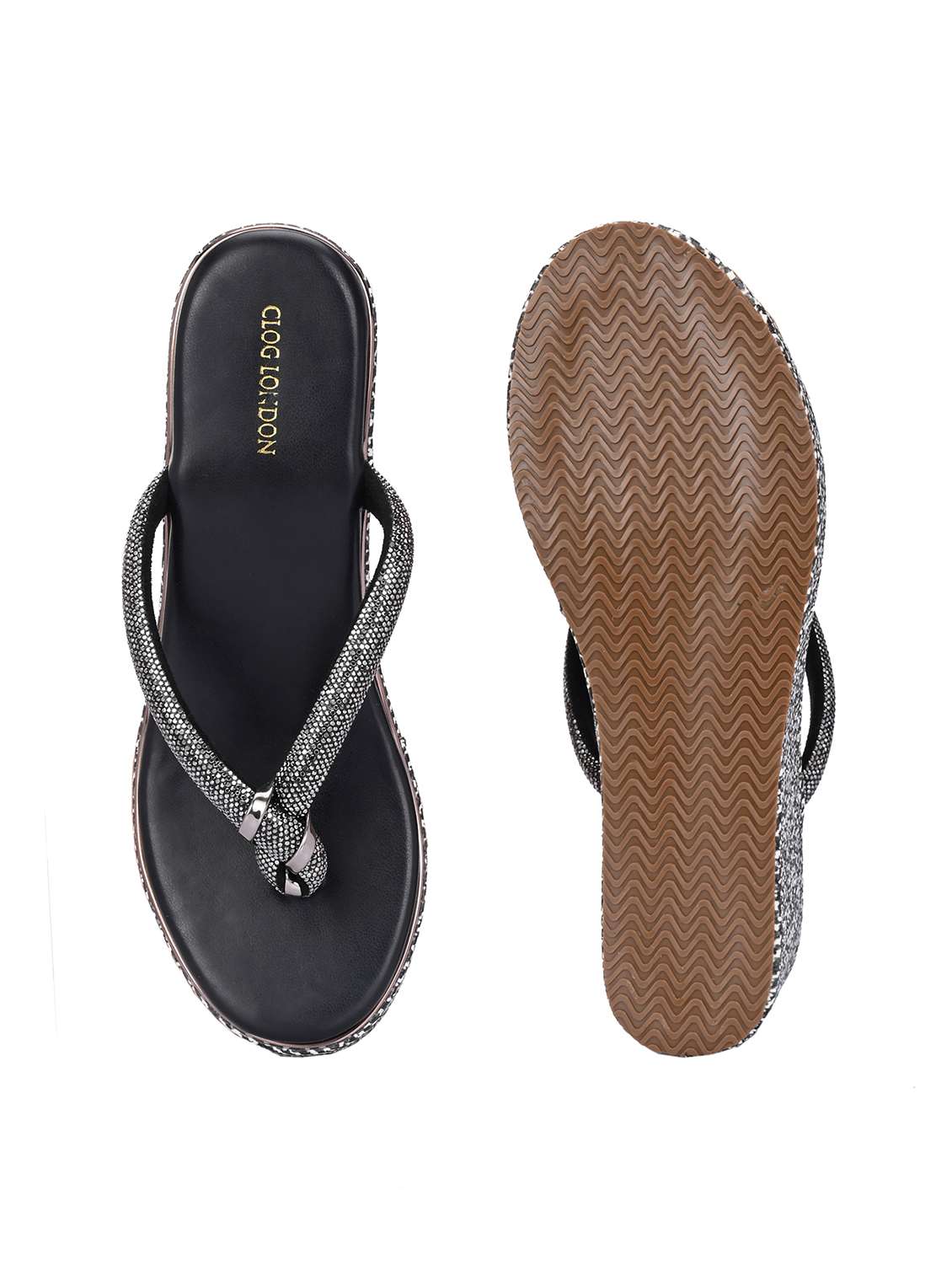 women black toe separator wedge - 21845502 -  Standard Image - 6