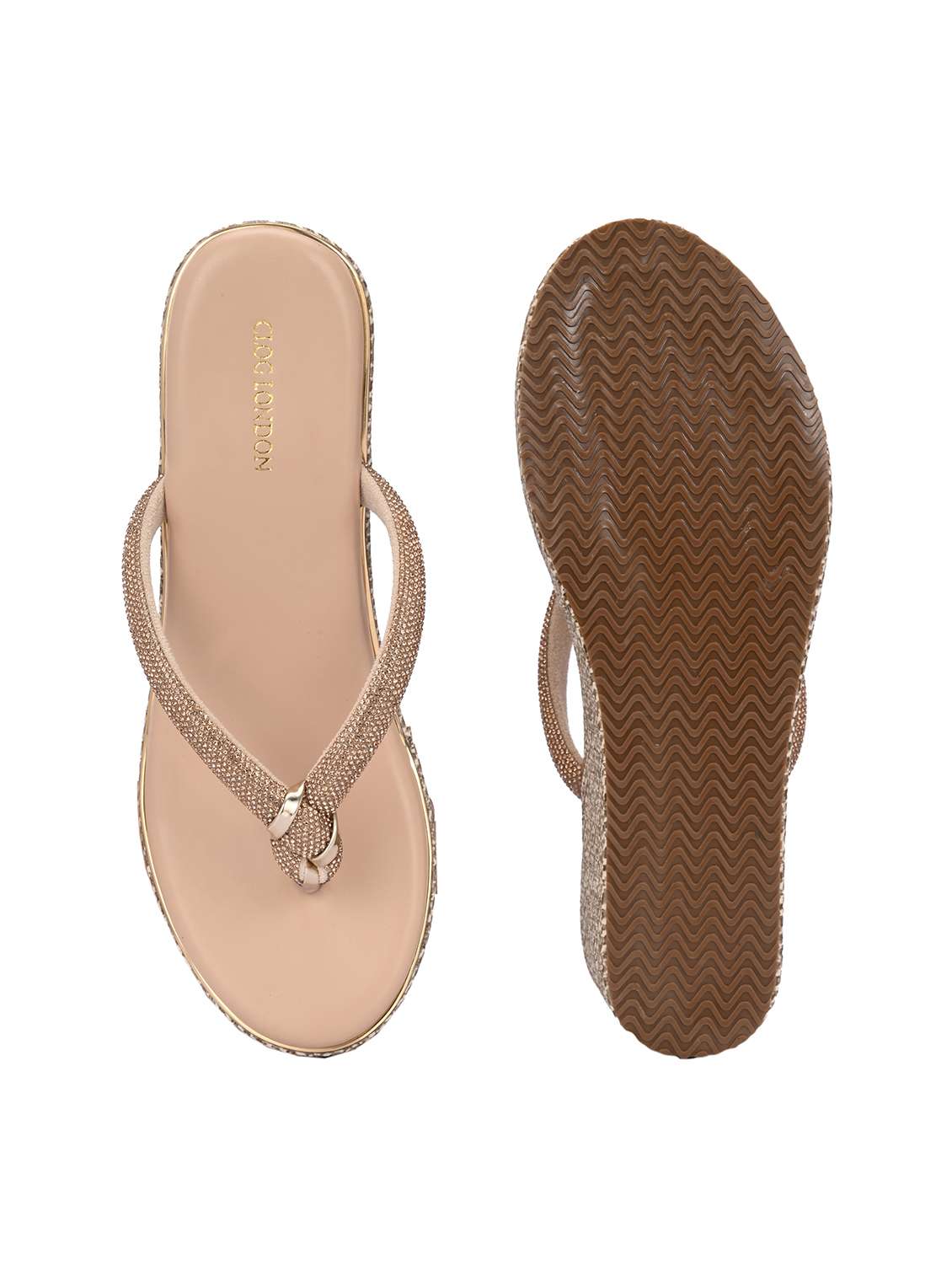 women gold toe separator wedge - 21845503 -  Standard Image - 6