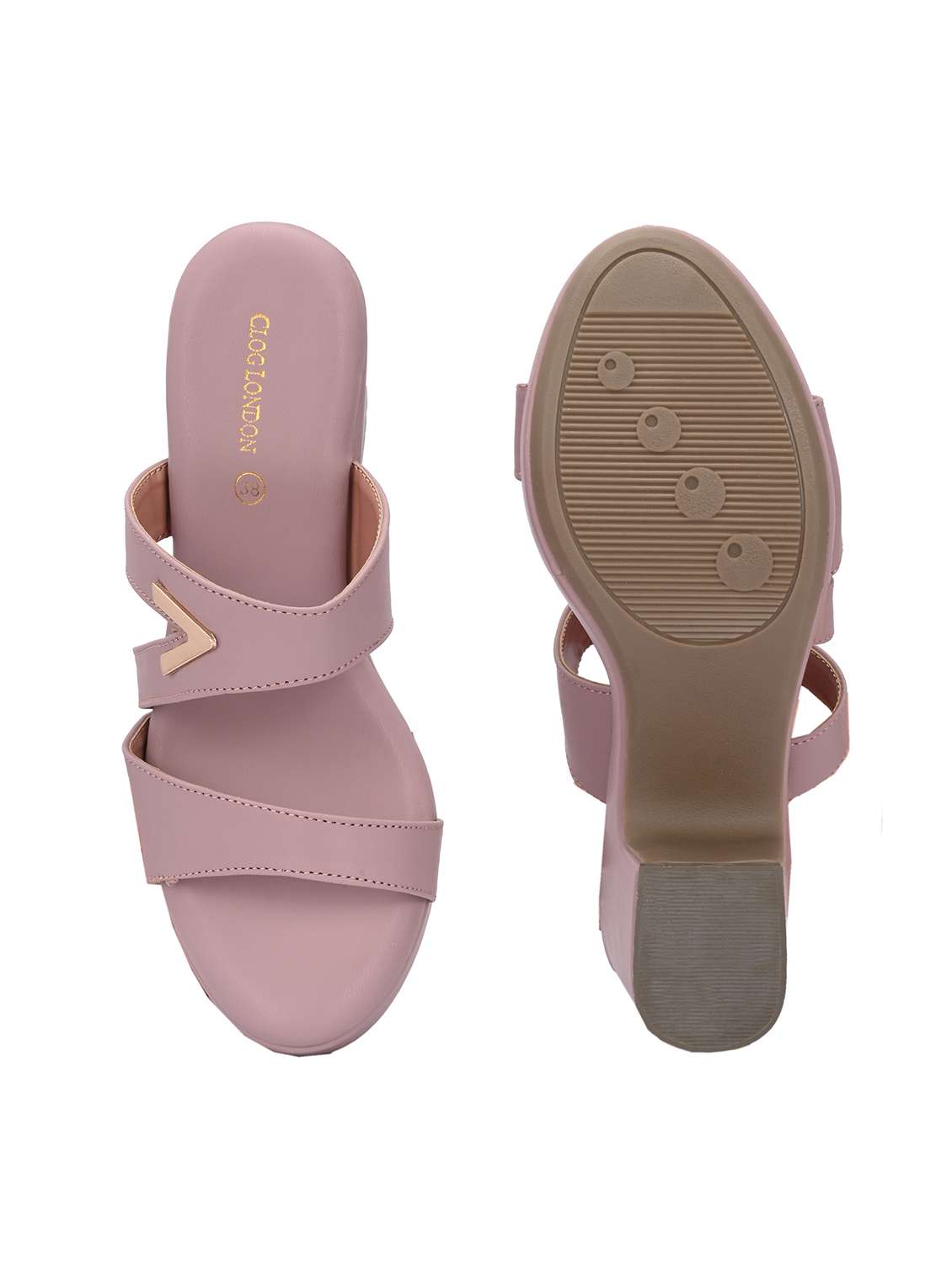 women purple slip on sandal - 21845515 -  Standard Image - 6