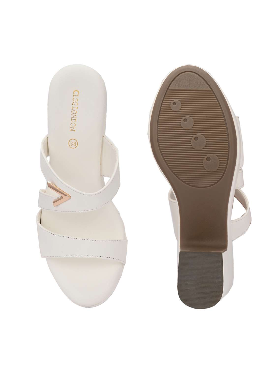 women white slip on sandal - 21845516 -  Standard Image - 6