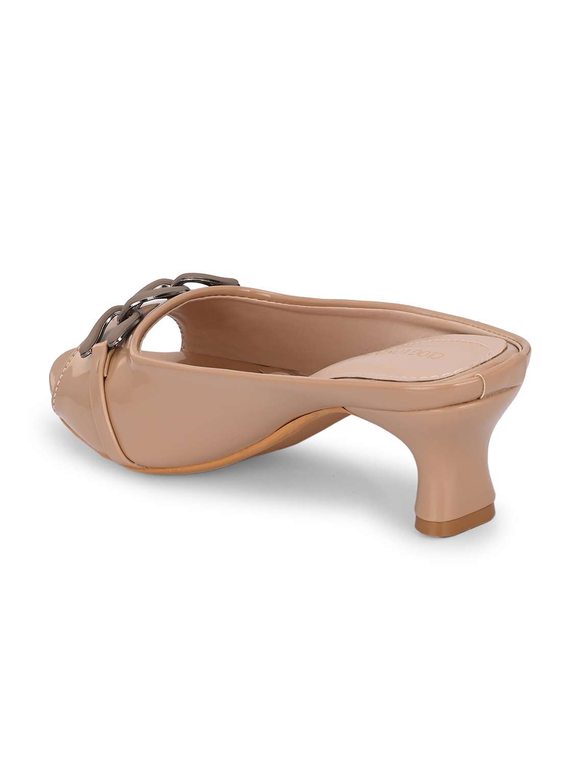 women beige slip on sandal - 21845521 - Standard Image - 4