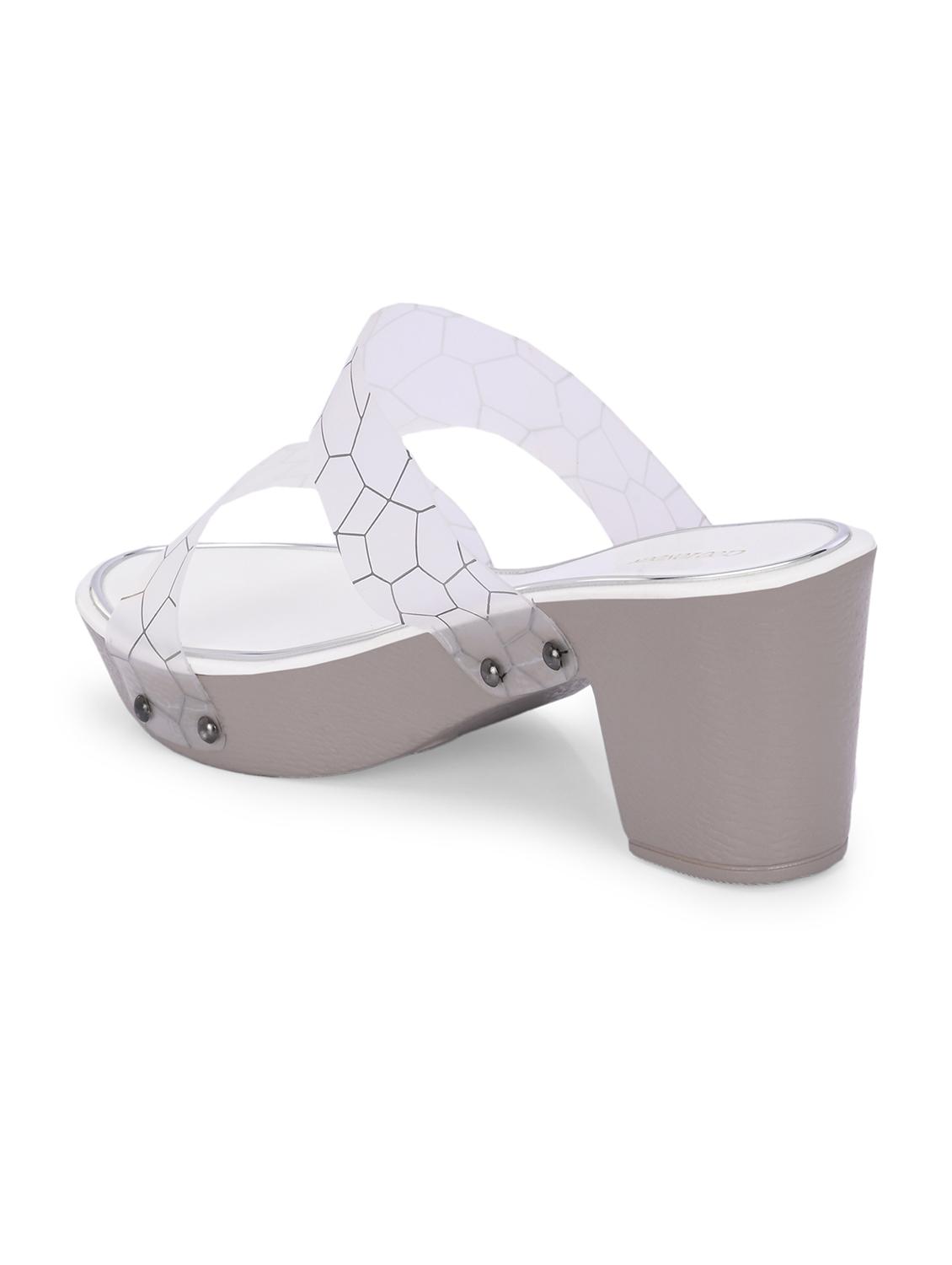 women grey slip on sandal - 21845526 - Standard Image - 4