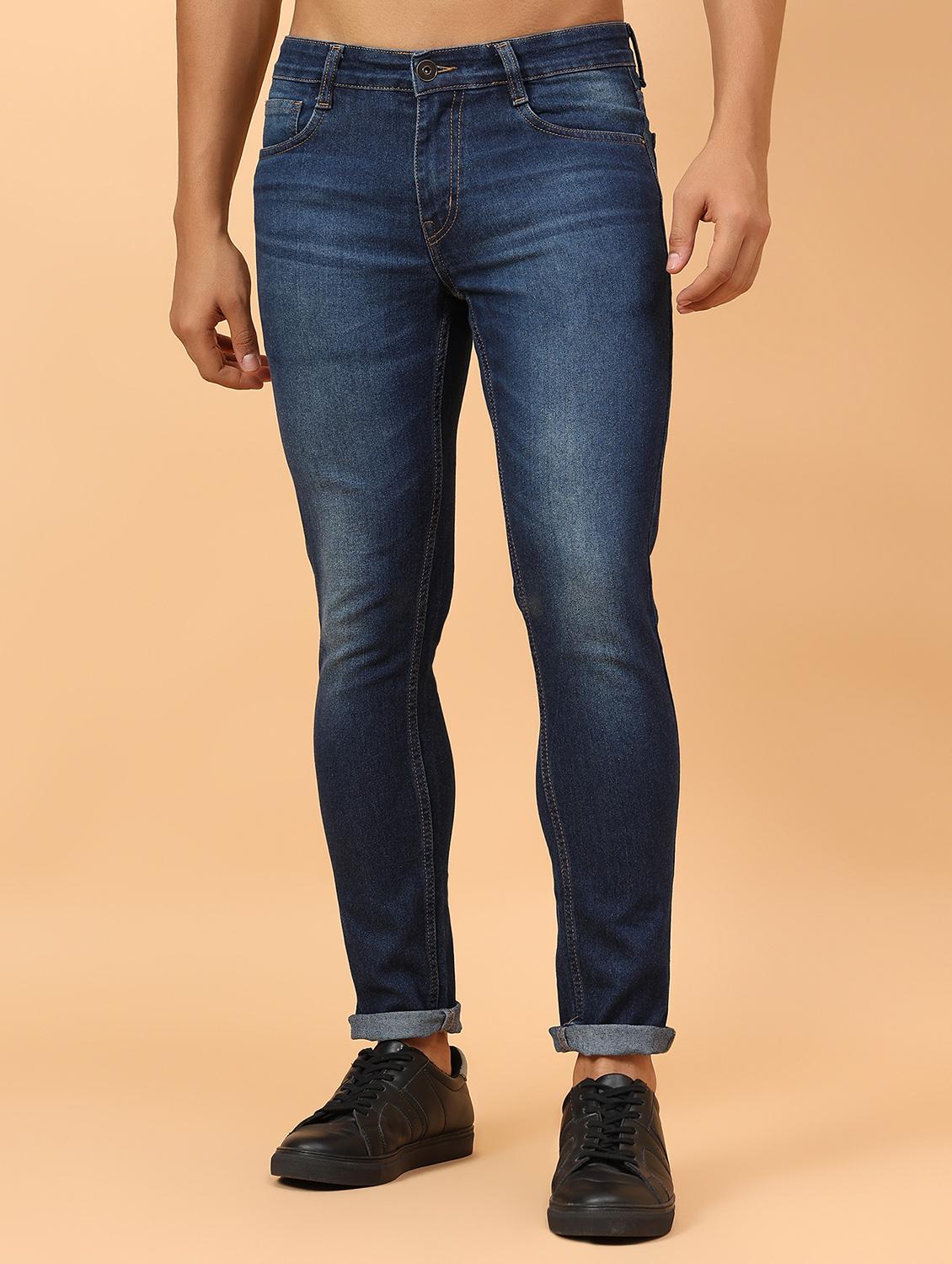 men blue mid rise ankle length denim jean - 21853419 - Zoom Image - 0