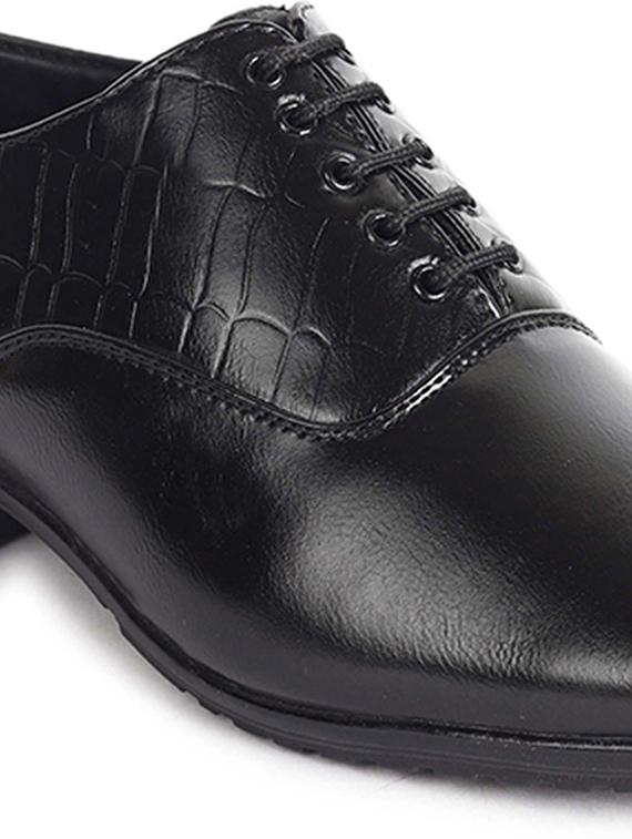men black lace up oxford - 21853477 - Standard Image - 1
