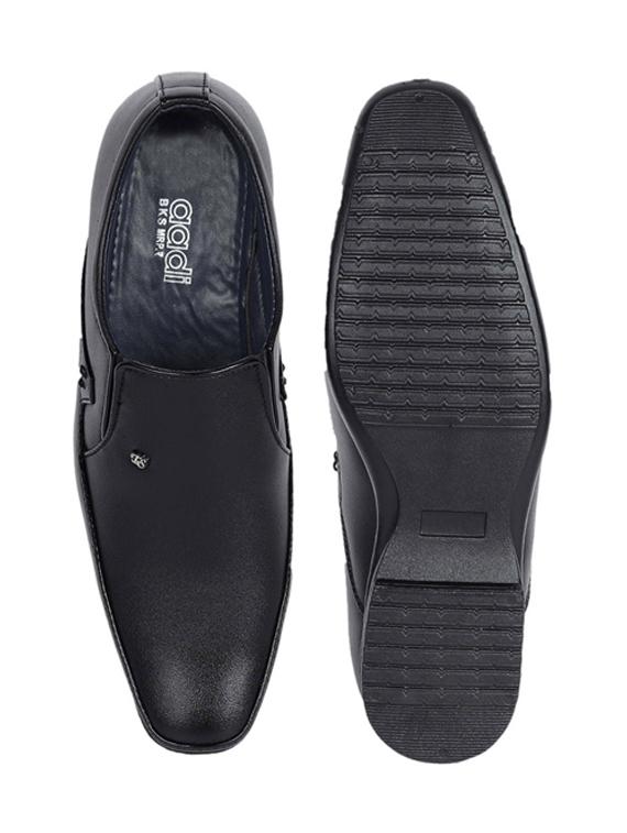 men black slip on formal shoes - 21853482 -  Standard Image - 1