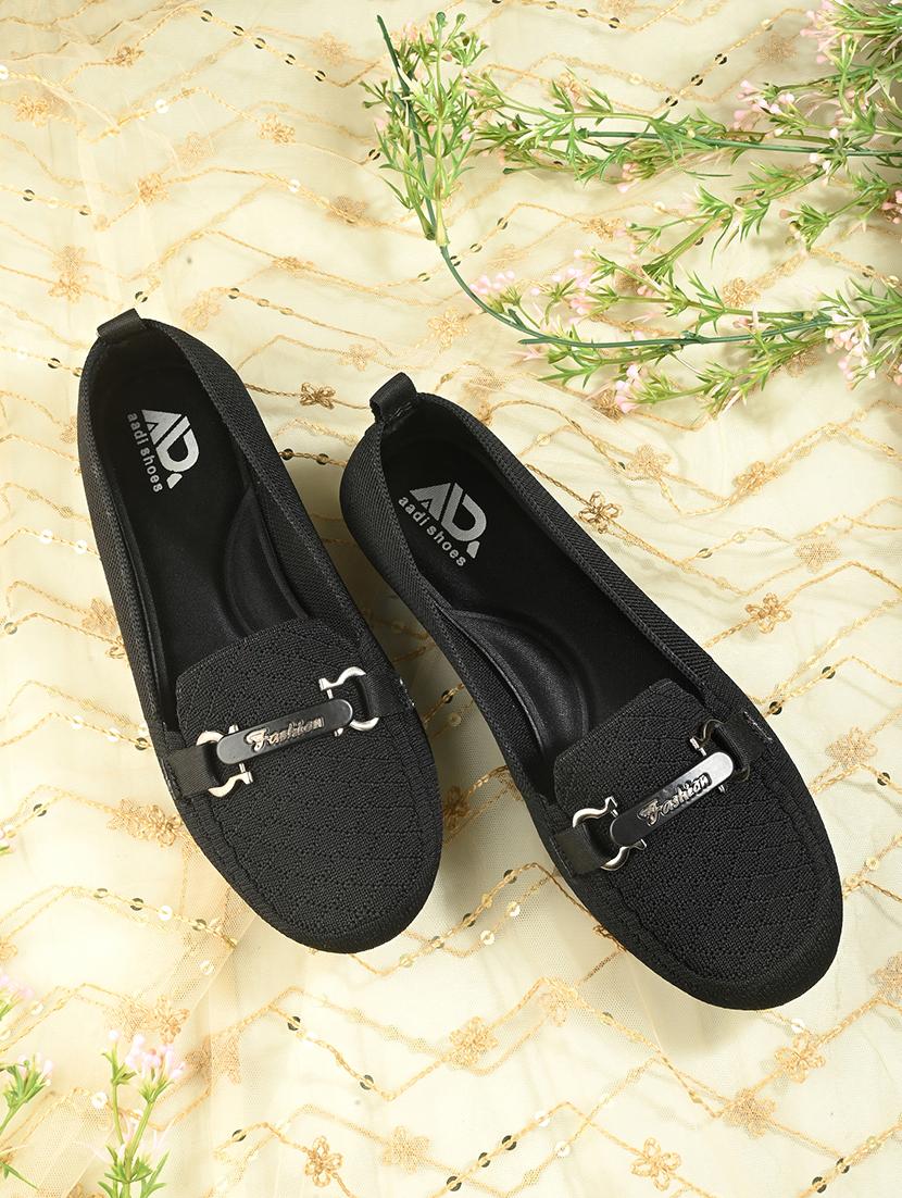 women black slip on ballerina - 21853493 -  Zoom Image - 0