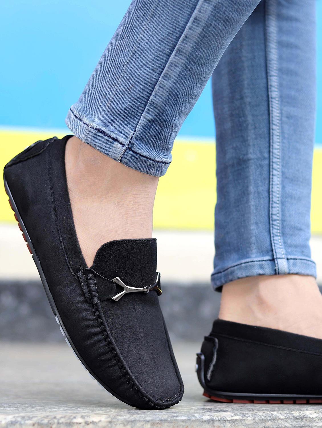 men slip on horsebit loafer - 21853562 -  Standard Image - 1