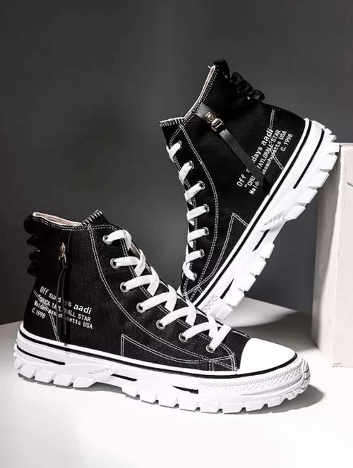 men black lace up sneaker - 21853622 -  Standard Image - 0