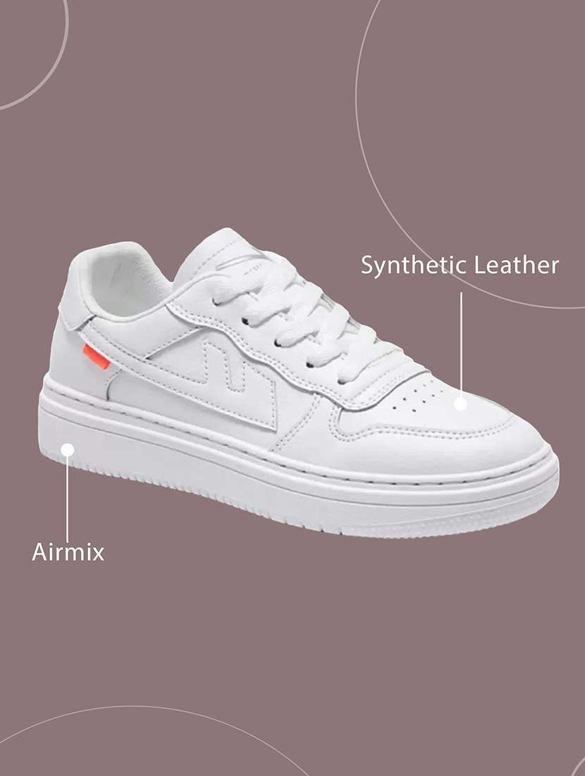 men white lace up sneaker - 21853635 - Standard Image - 4