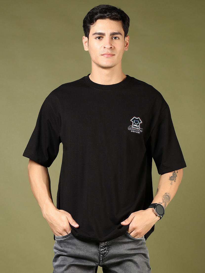men printed short sleeve loose fit t-shirt - 21853827 - Standard Image - 1
