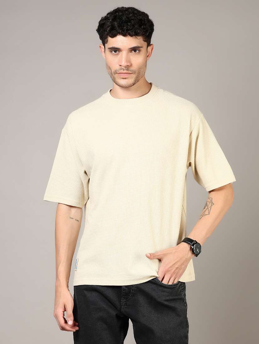 men solid short sleeve loose fit t-shirt - 21853898 -  Standard Image - 1