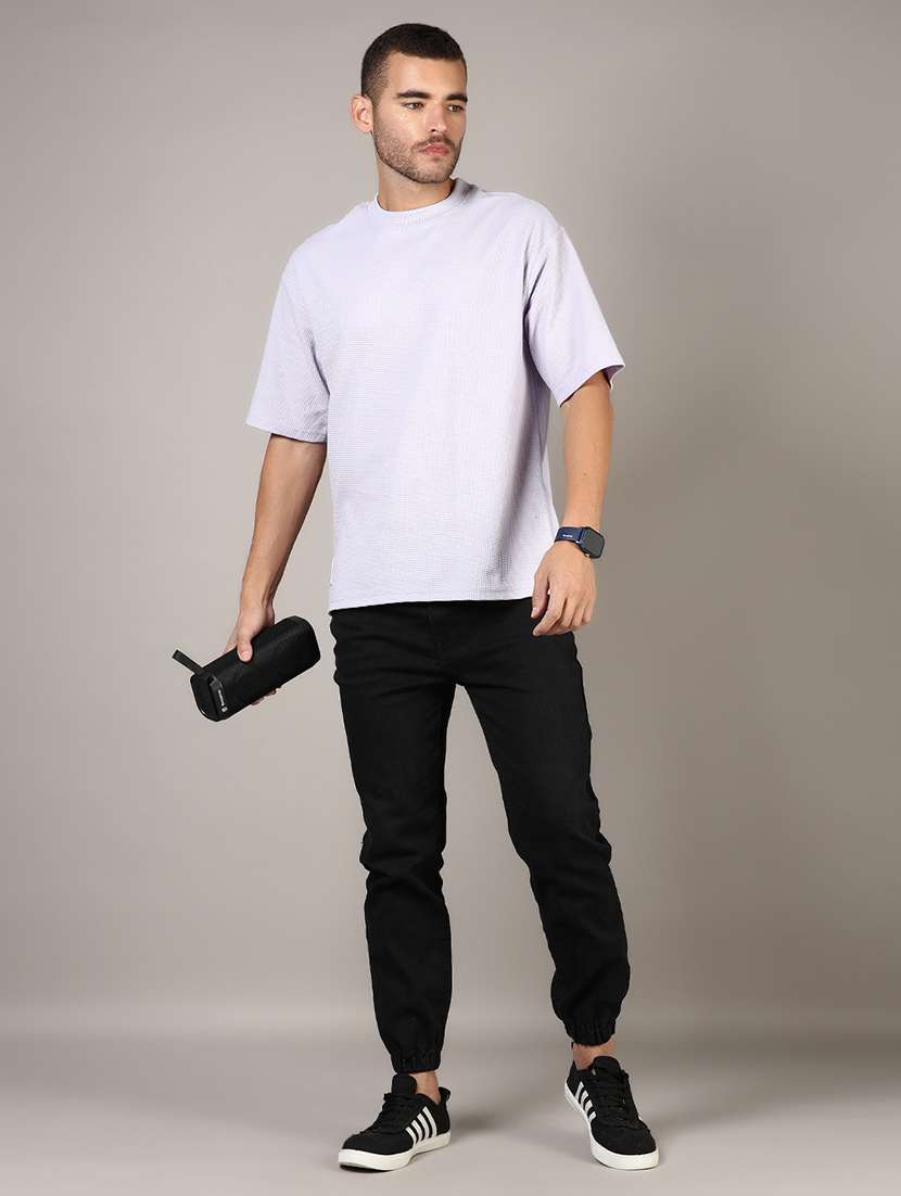 men solid short sleeve regular fit t-shirt - 21853899 -  Standard Image - 4