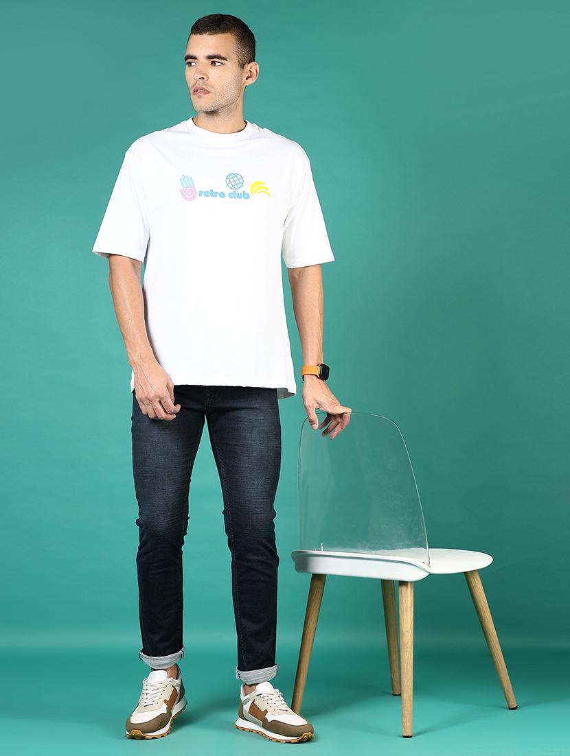 men printed short sleeve loose fit t-shirt - 21853901 - Standard Image - 4