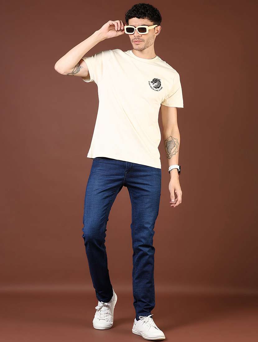 men printed short sleeve loose fit t-shirt - 21854024 -  Standard Image - 4