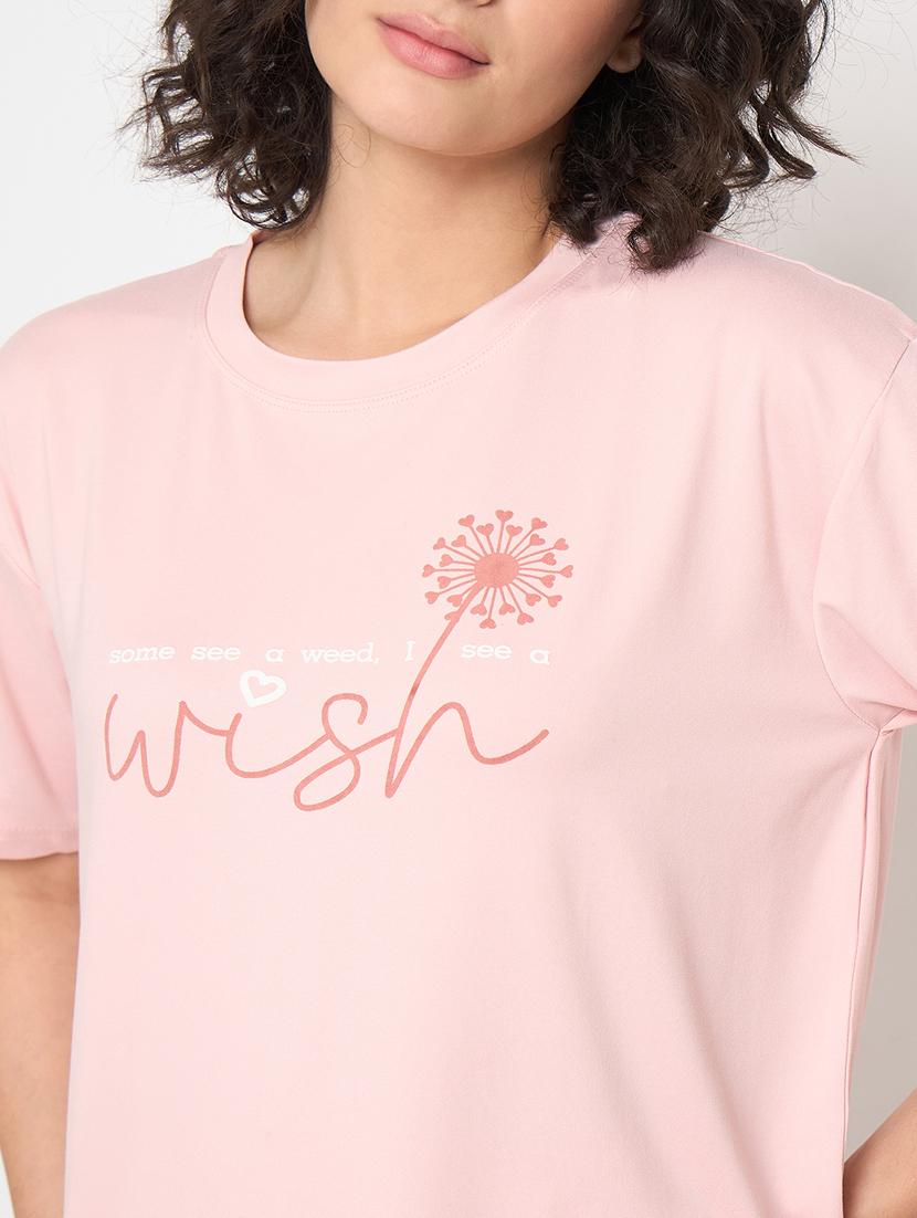 women printed nightwear shorts set - 21854113 - Standard Image - 4