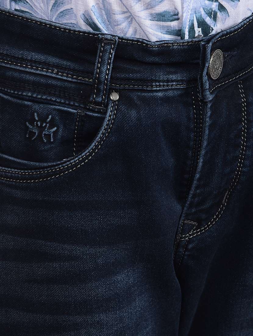 boys solid mid rise slim fit jean - 21854523 -  Standard Image - 4