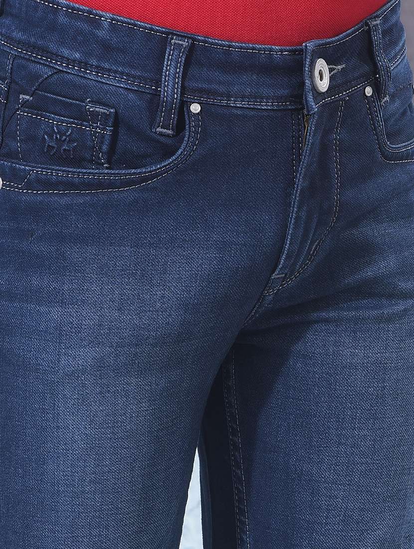 boys solid mid rise slim fit jean - 21854528 -  Standard Image - 1