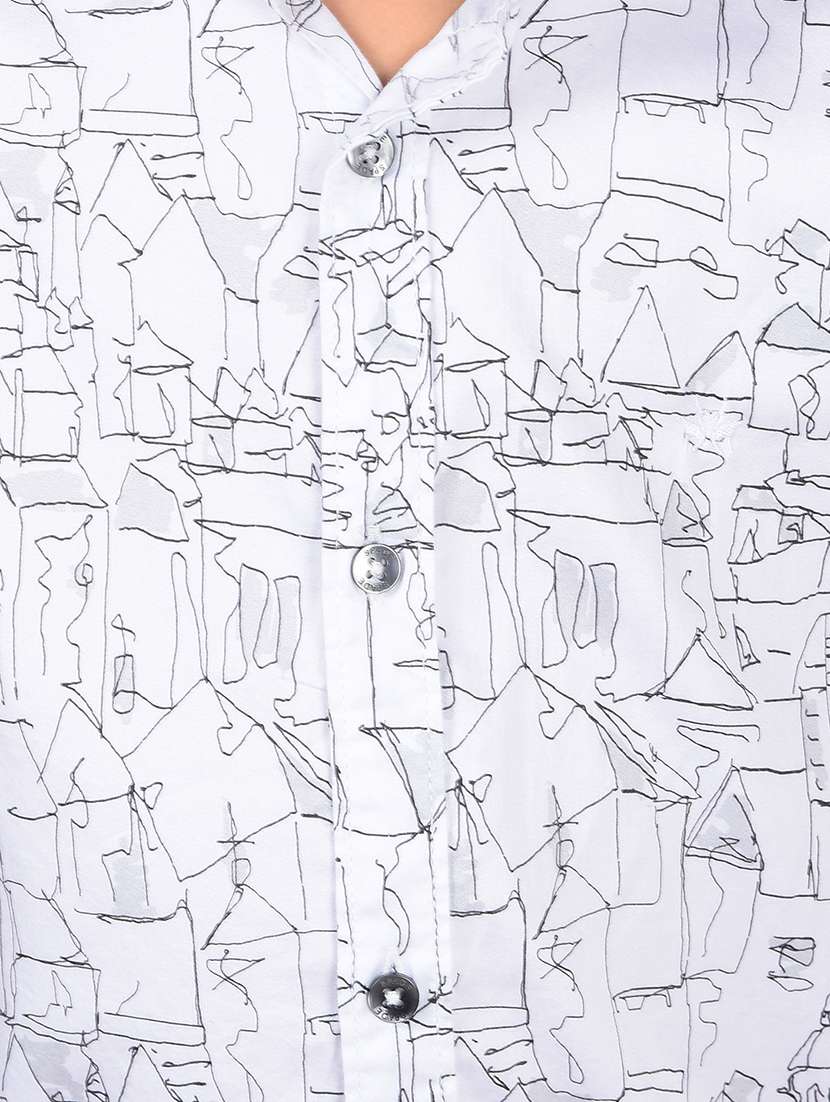 boys printed long sleeve casual shirt - 21854540 -  Standard Image - 4