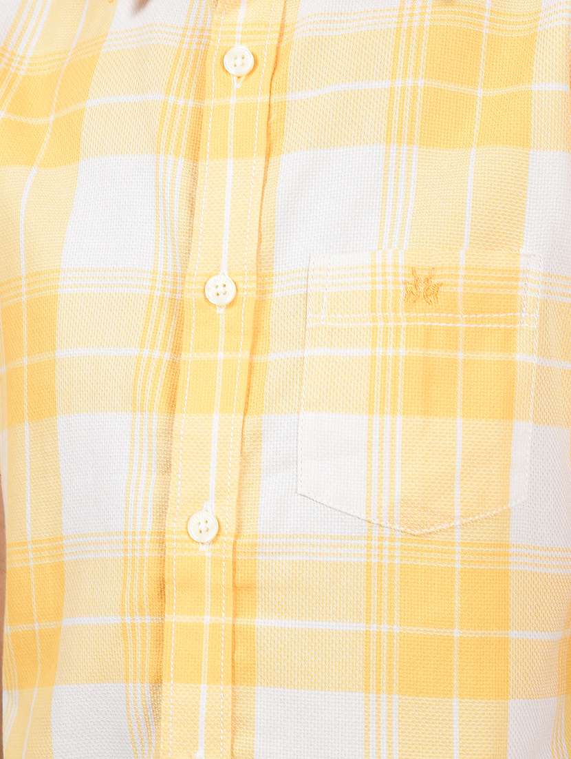 boys checkered short sleeve casual shirt - 21854548 -  Standard Image - 4