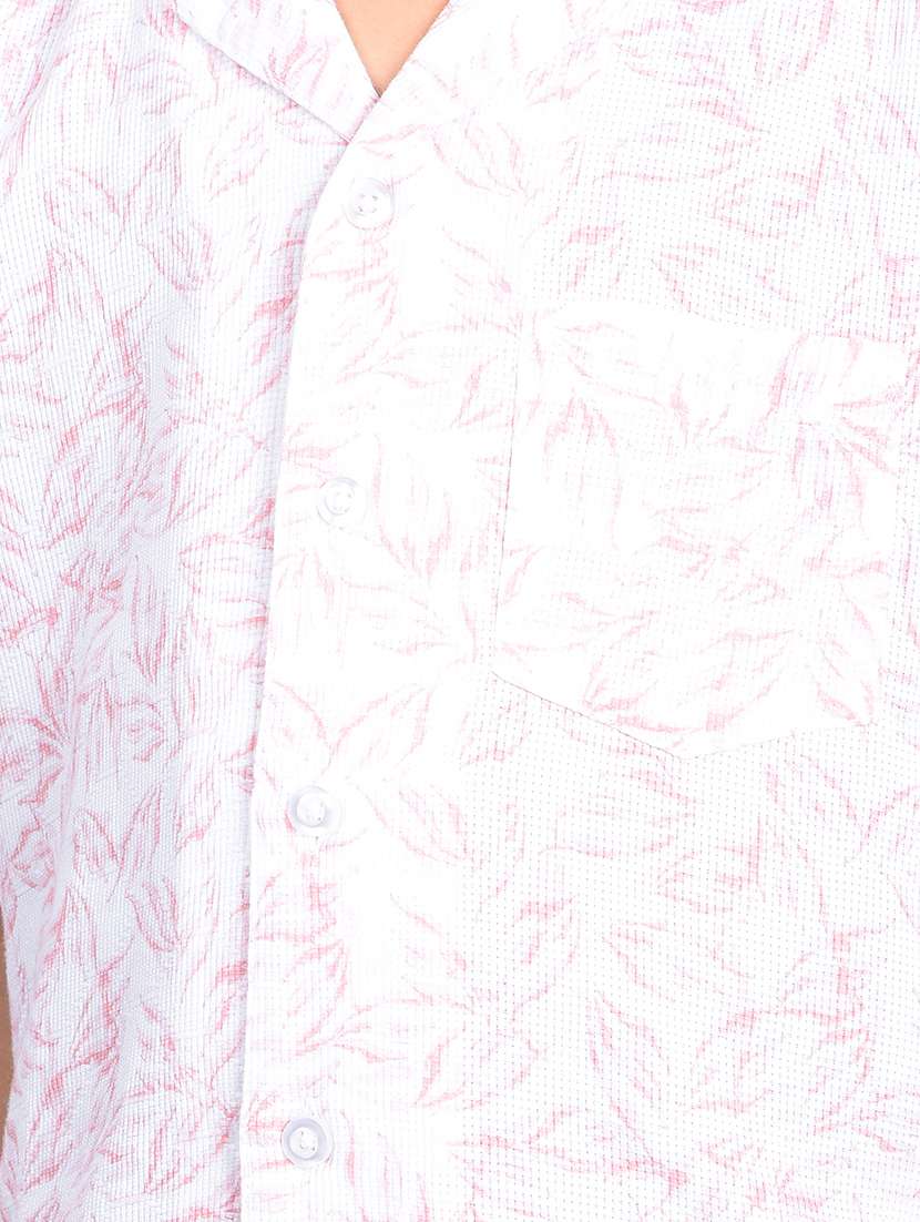 boys printed cuban collar casual shirt - 21854563 -  Standard Image - 4