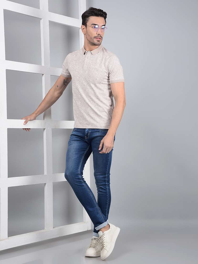 men mid rise full length denim jeans - 21854570 -  Standard Image - 6