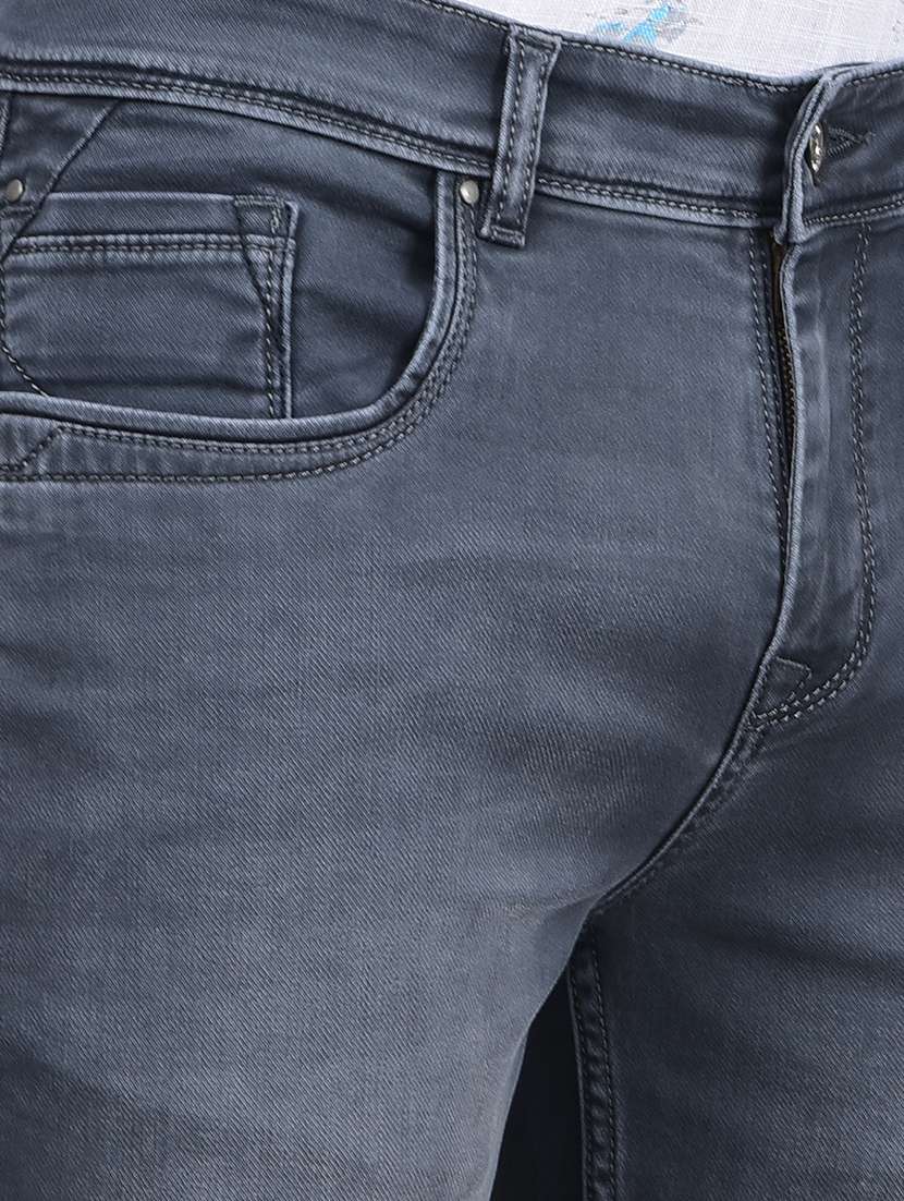 men mid rise full length denim jeans - 21854571 -  Standard Image - 4