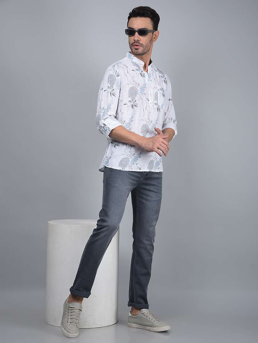 men mid rise full length denim jeans - 21854571 -  Standard Image - 6