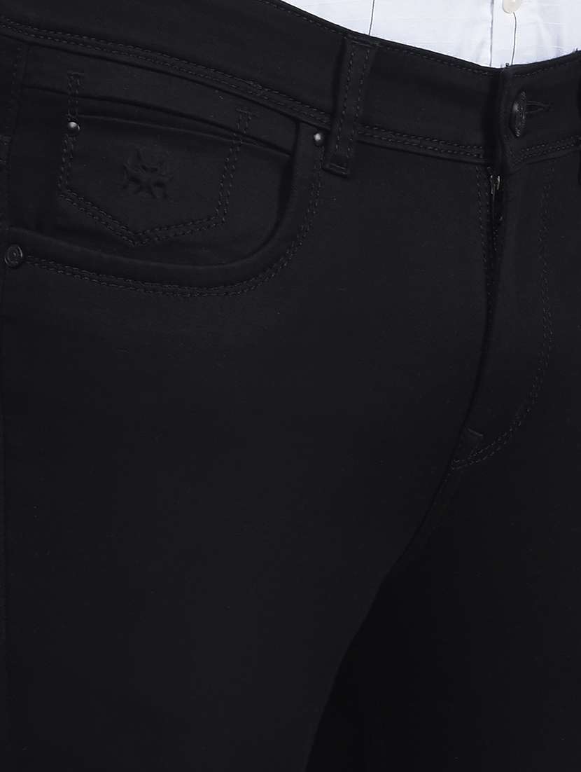 men mid rise full length denim jeans - 21854574 -  Standard Image - 4