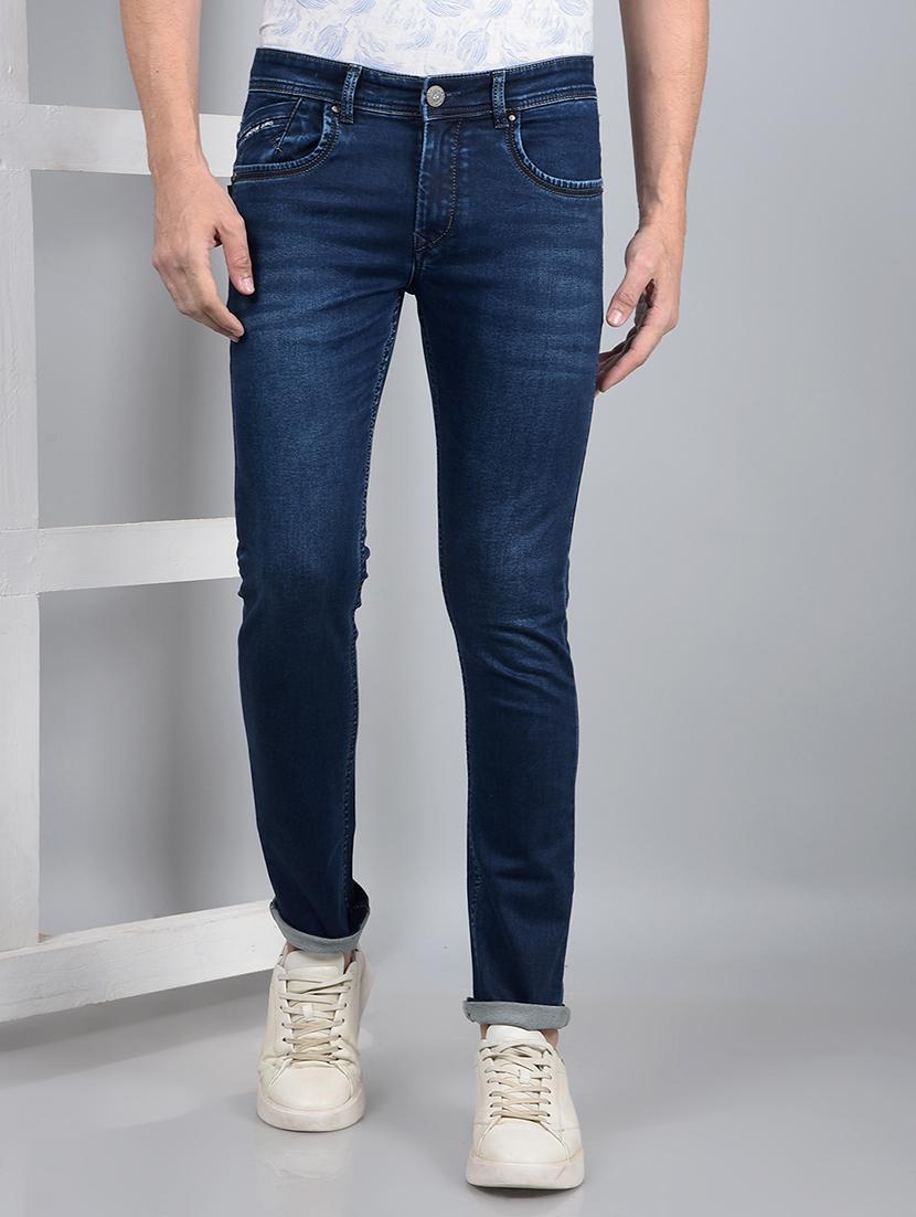 men mid rise full length denim jeans - 21854577 -  Zoom Image - 0