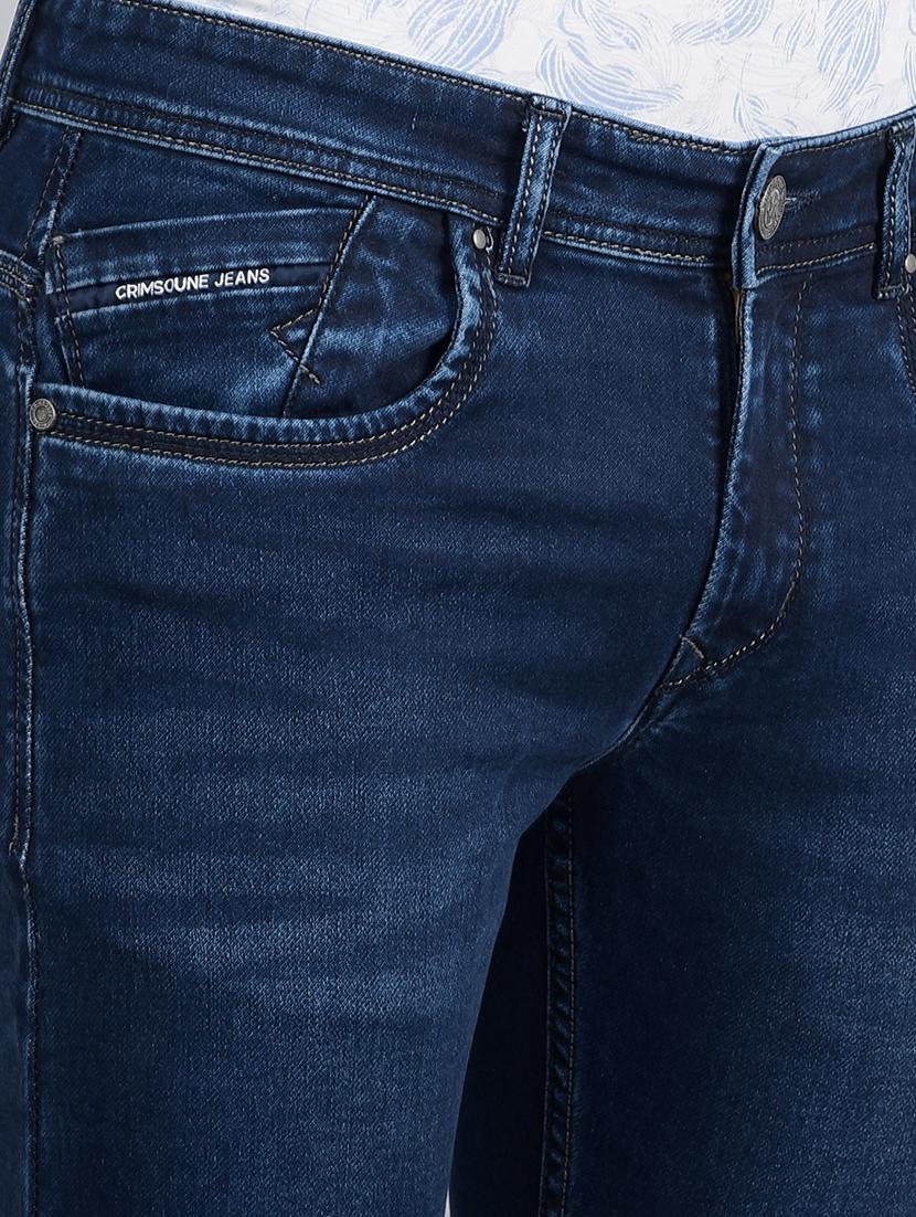 men mid rise full length denim jeans - 21854577 - Standard Image - 4