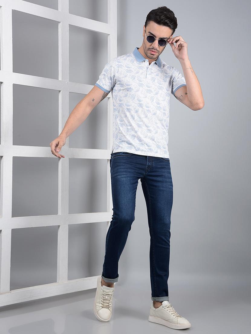 men mid rise full length denim jeans - 21854577 - Standard Image - 6
