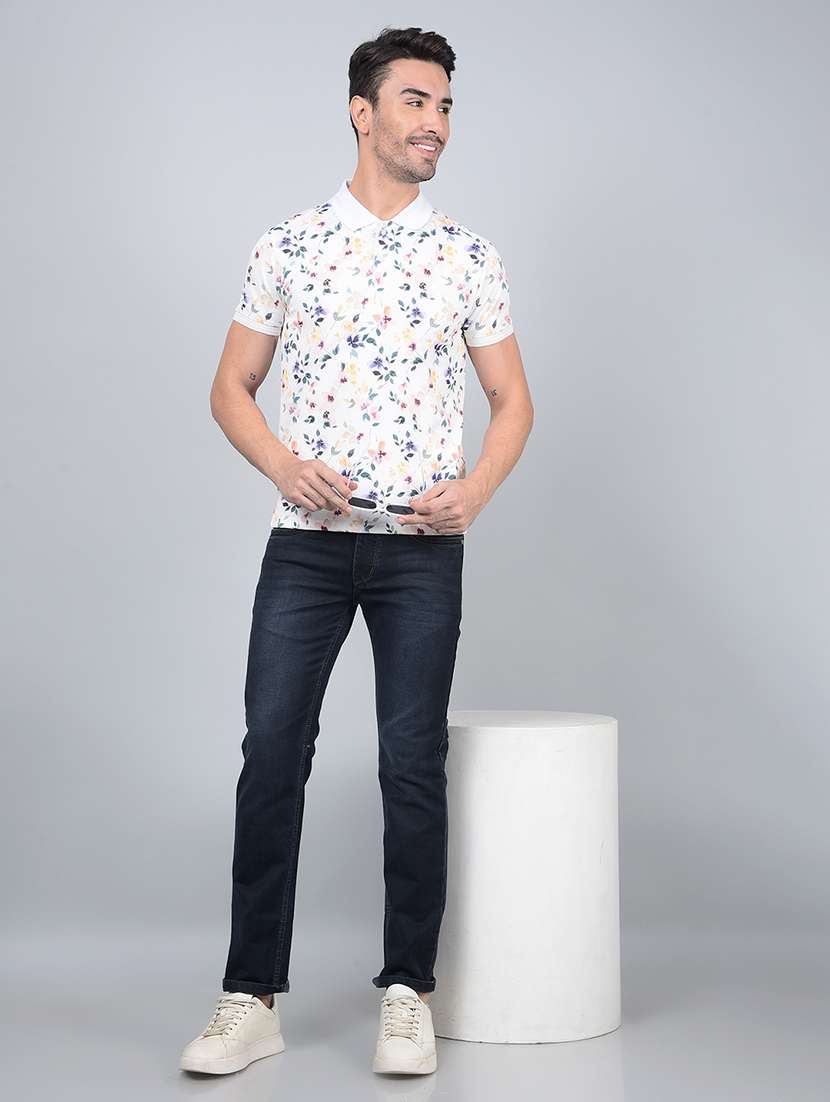 men mid rise full length denim jeans - 21854579 -  Standard Image - 6