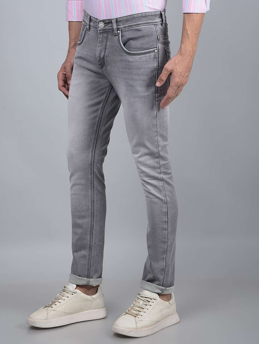 men mid rise full length denim jeans - 21854580 -  Standard Image - 1