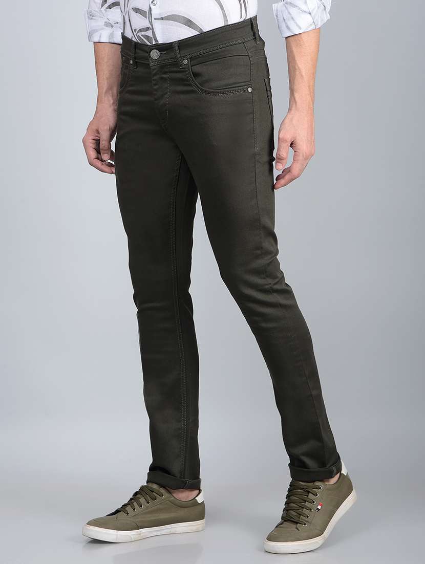 men mid rise full length denim jeans - 21854583 -  Standard Image - 1