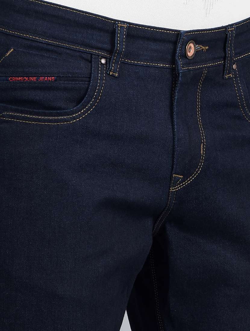 men mid rise full length denim jeans - 21854586 -  Standard Image - 4