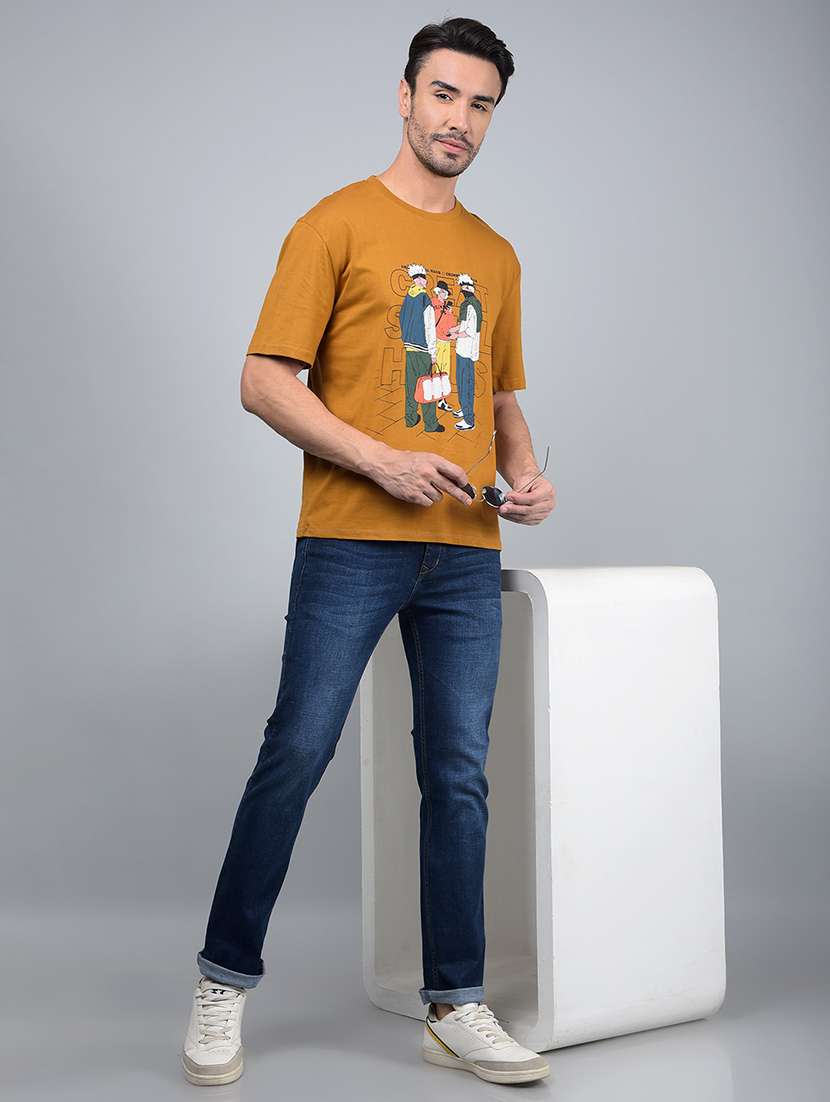 men mid rise full length denim jeans - 21854589 -  Standard Image - 6