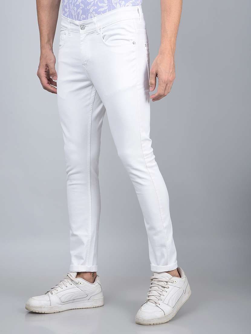 men mid rise full length denim jeans - 21854595 -  Standard Image - 1