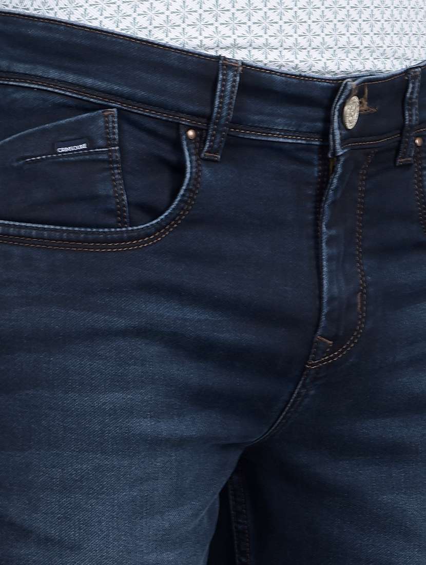 men mid rise full length denim jeans - 21854596 -  Standard Image - 4
