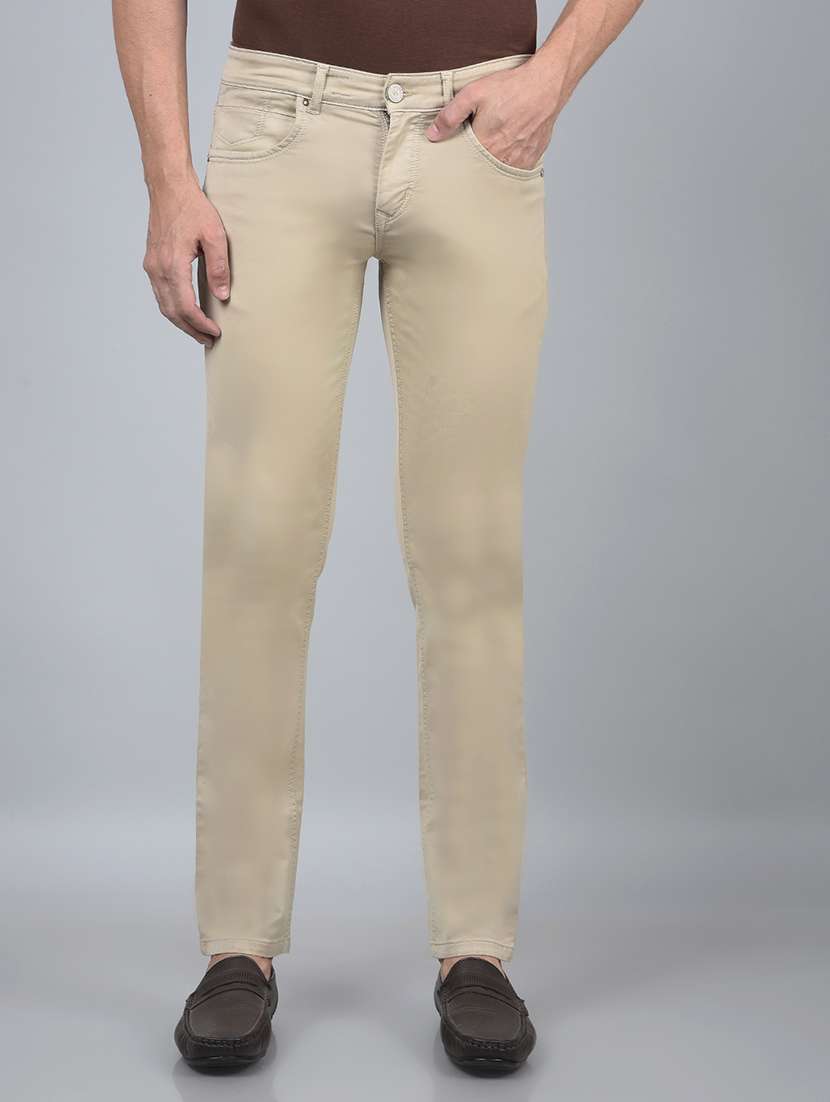 men mid rise full length denim jeans