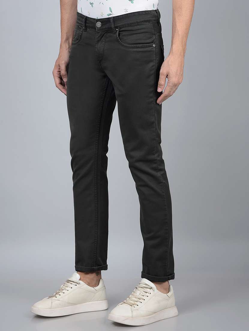 men mid rise full length denim jeans - 21854601 -  Standard Image - 1