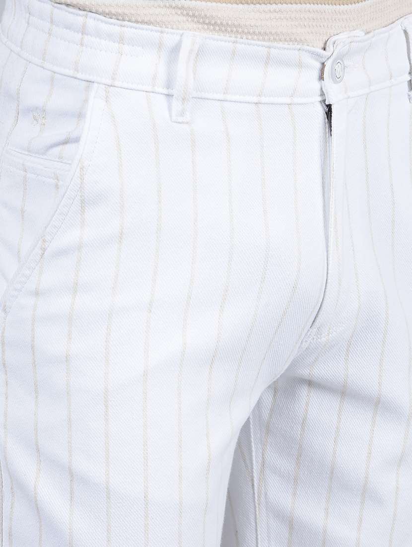 men stripes mid rise shorts - 21854758 -  Standard Image - 4