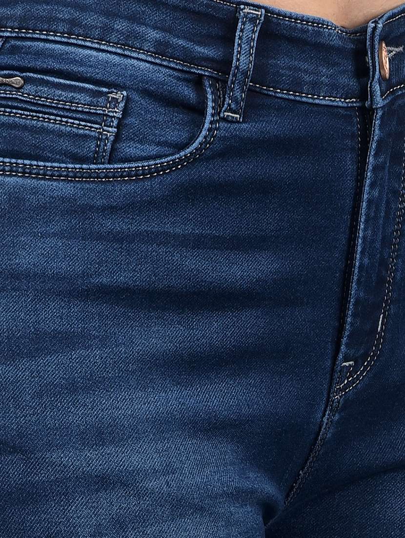 women solid high rise skinny fit jean - 21854839 -  Standard Image - 4