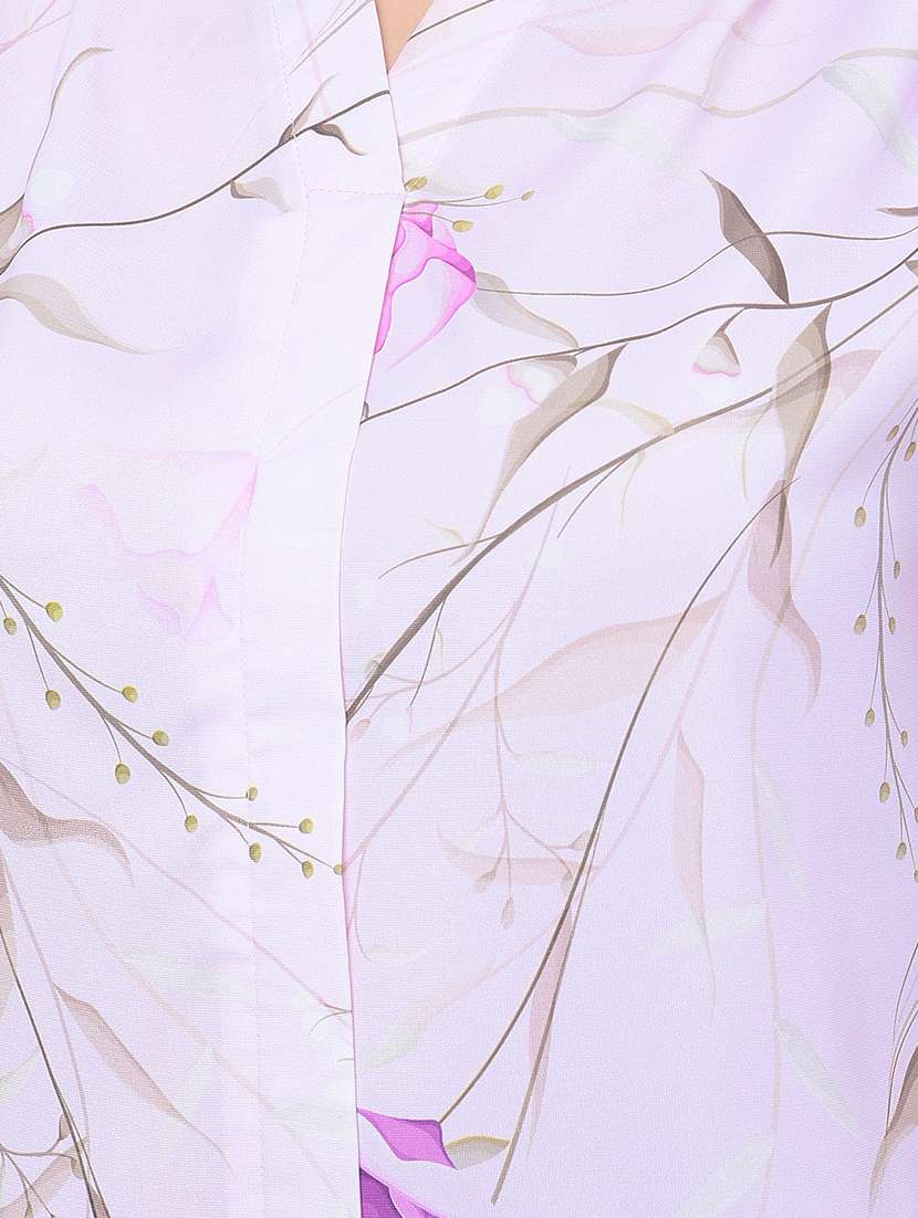 women printed sleeveless regular top - 21854918 -  Standard Image - 4