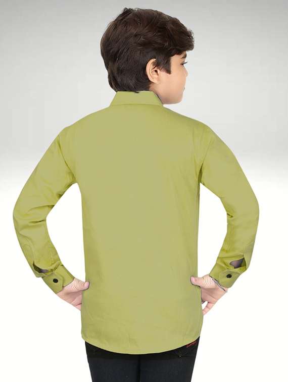 boys printed long sleeve casual shirt - 21855011 -  Standard Image - 1
