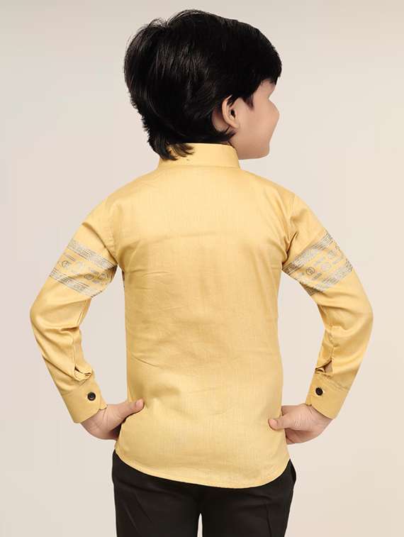 boys printed long sleeve casual shirt - 21855021 -  Standard Image - 1